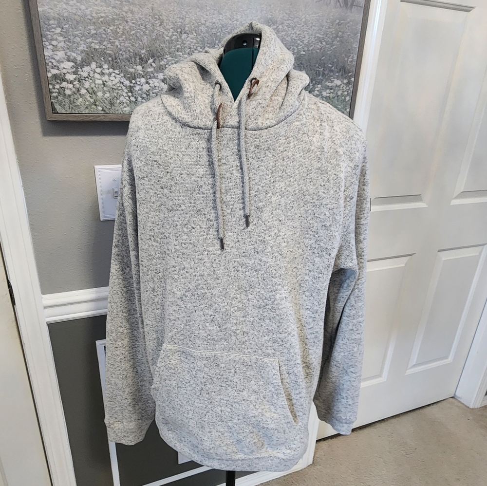 Quiksilver Heather Gray Hoodie